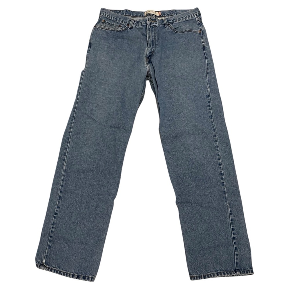 Levi's 550 Relaxed Fit Jeans Mens 40x34 Light Wash Denim Cotton Casual